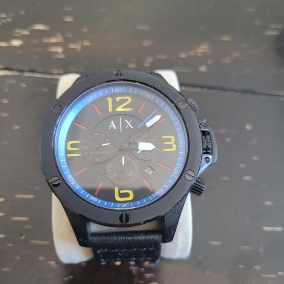 ARMANI EXCHANGE Street Grey Dial Chronograph Mens Watch AX1526 - Picture 6 of 11